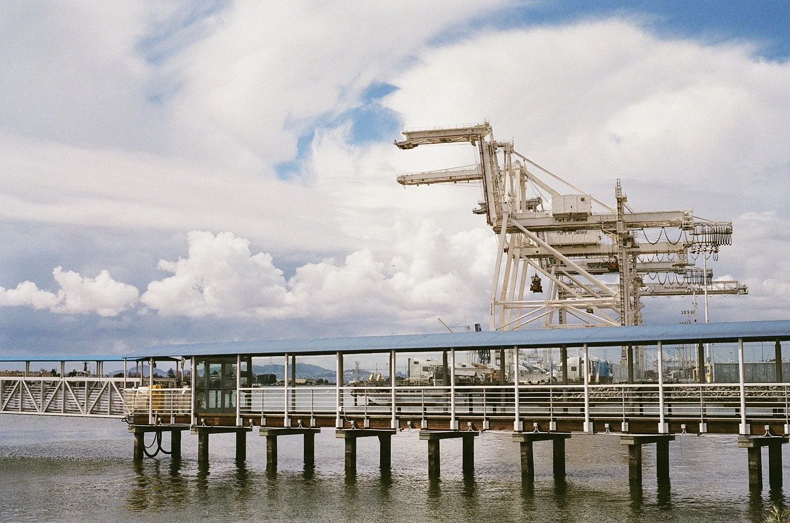 Port of Oakland container cranes